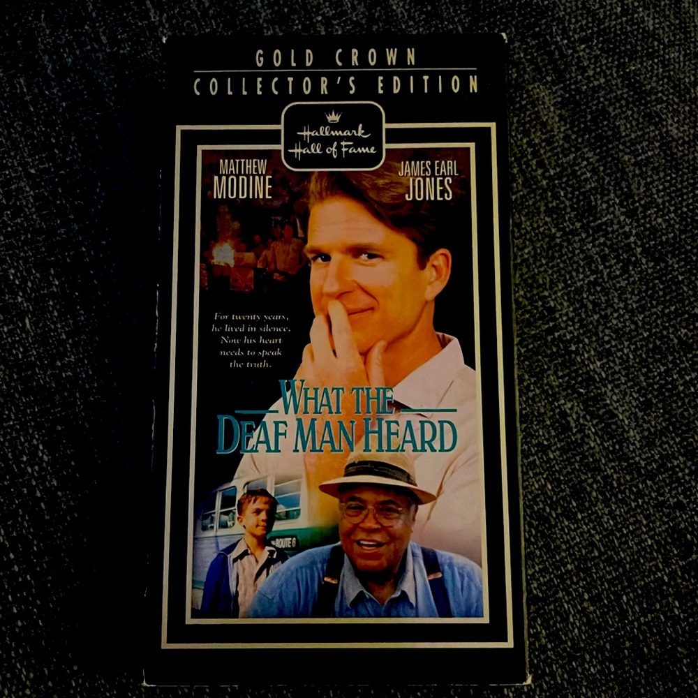 Hallmark Hall of Fame: What The Dead Man Heard (VHS)